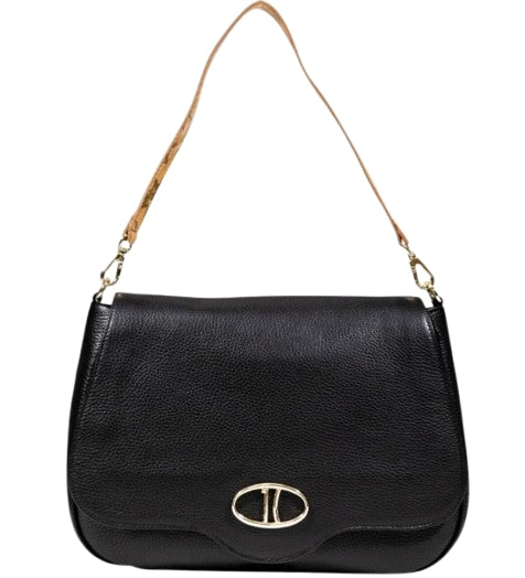 Alviero Martini Tracolla Con Patta grande  L LD54 M630 Col.0001 Black